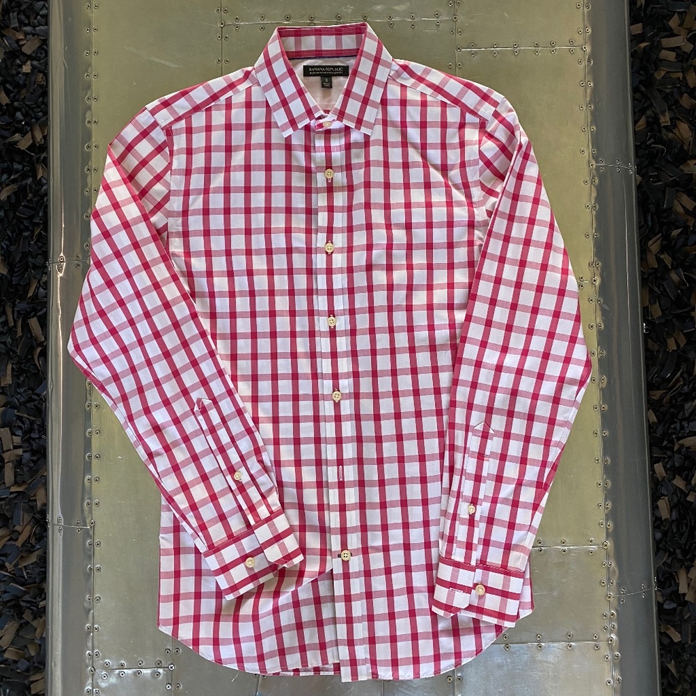 Banana Republic Non-Iron Slim Fit Shirt Small